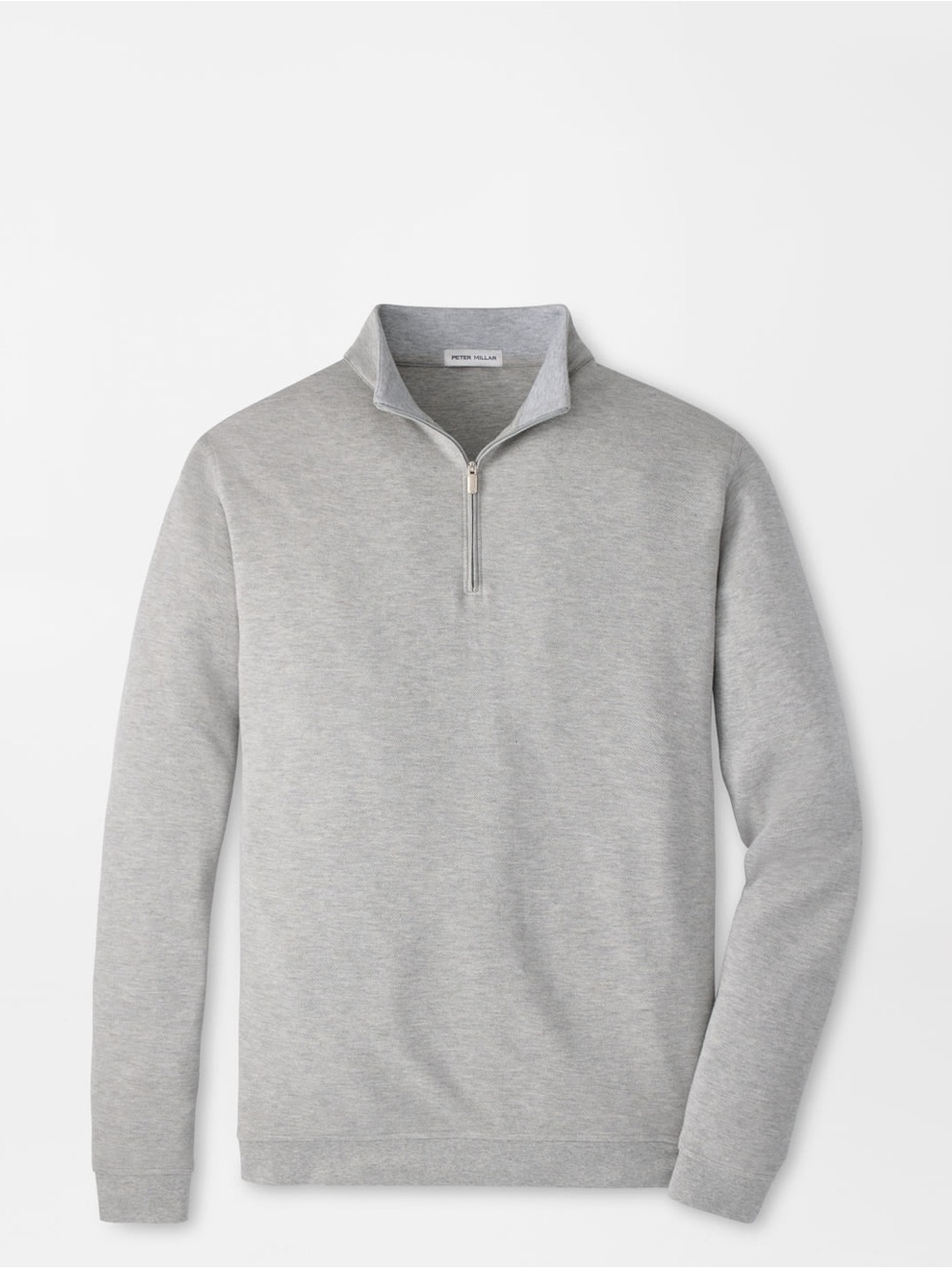 Peter Millar Crown Comfort Quarter Zip Comfort Charcoal Gray Pullover. Size XXL.